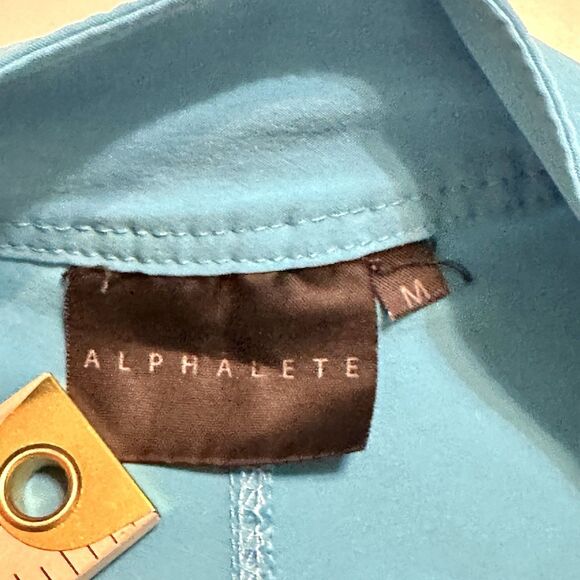 Alphalete Swim Trunks Mens Size Medium Board Shorts  7” Inseam Surf - Picture 8 of 11